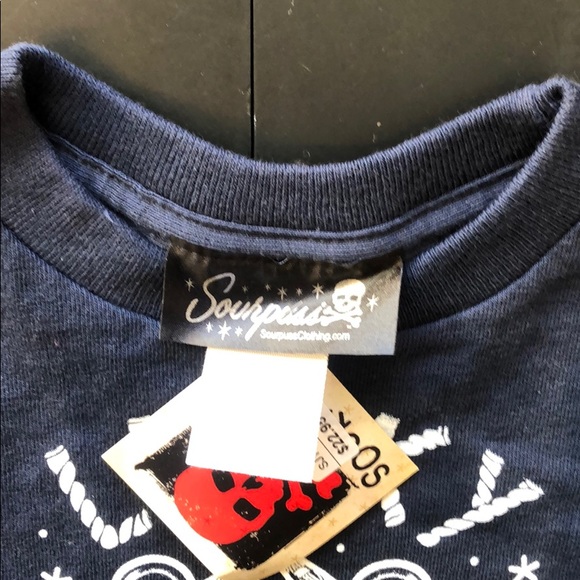 SOURPUSS LUCKY SAILOR KIDS TEE - Picture 2 of 6